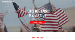 Desktop Screenshot of electbobcarr.com